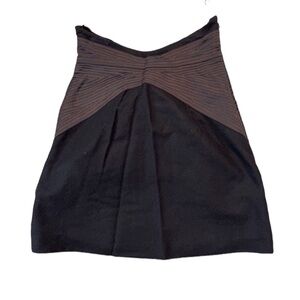 Jovani Wool Skirt Black